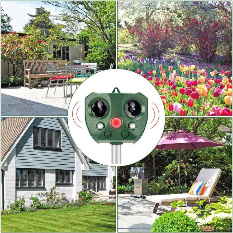 Ultrasonic Pest Repeller for Home and Garden Insect Control