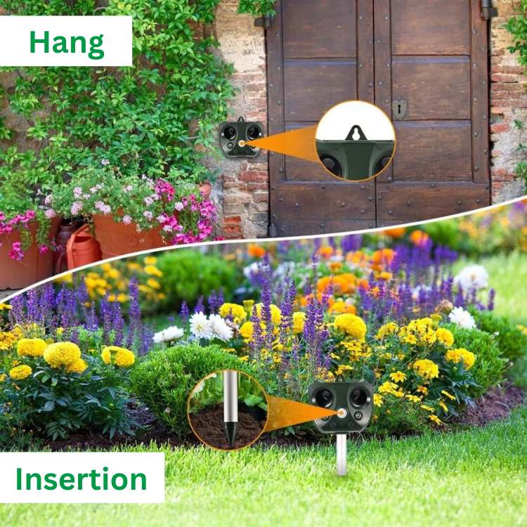 Ultrasonic Pest Repeller for Home and Garden Insect Control