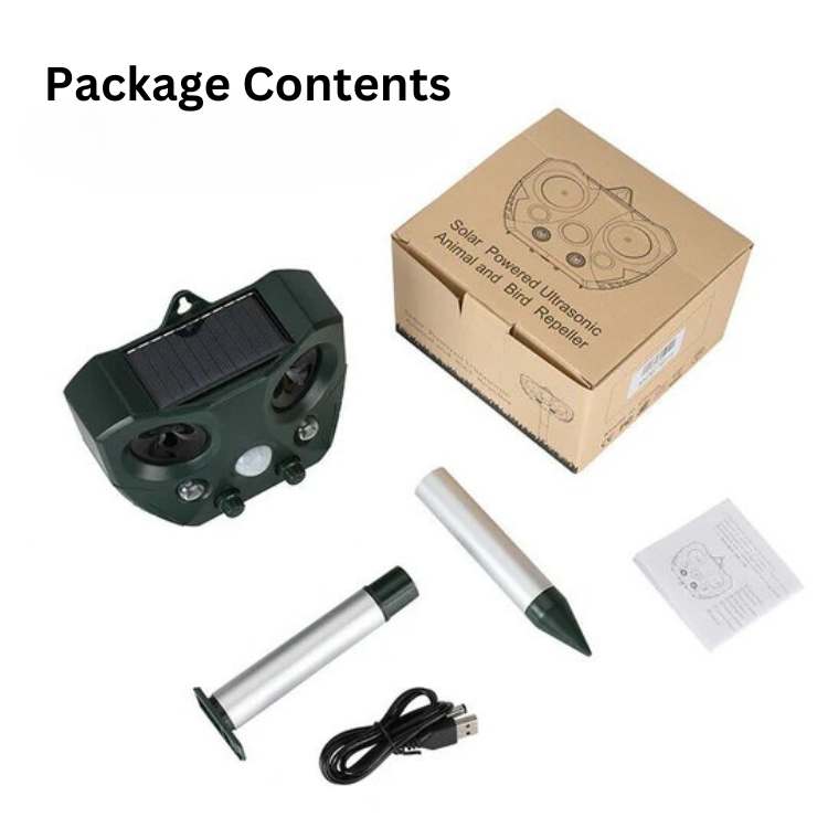 Ultrasonic Pest Repeller for Home and Garden Insect Control