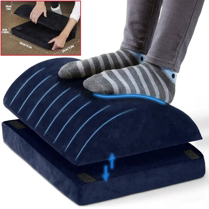 Under Desk Foot Rest Cushion Pad for Comfort and Support