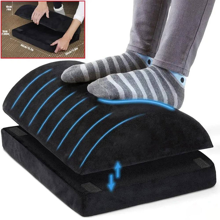 Under Desk Foot Rest Cushion Pad for Comfort and Support
