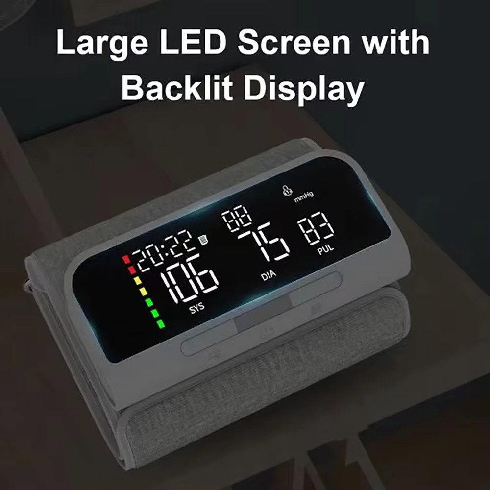 Upper Arm Blood Pressure Monitor Device for Home Use