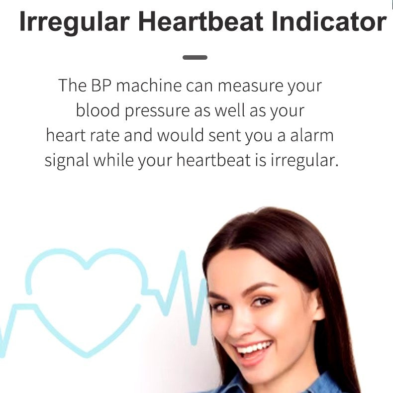 Upper Arm Blood Pressure Monitor Device for Home Use