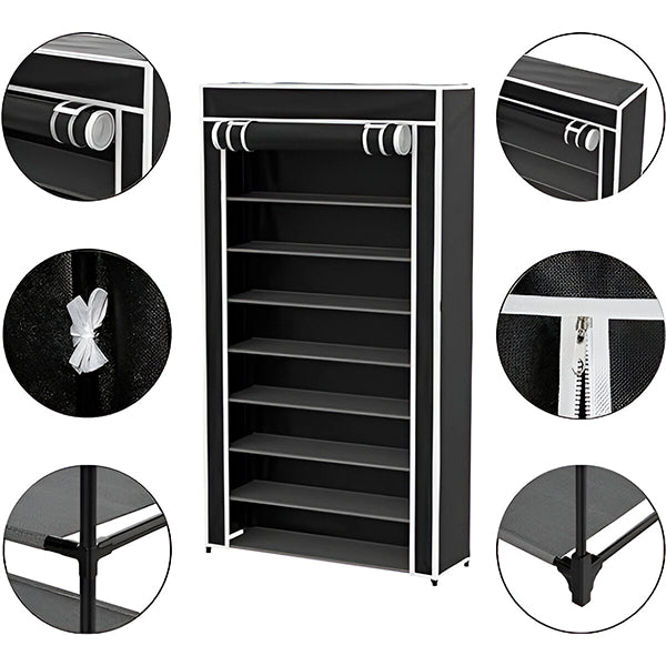 Vertical Shoe Rack Organizer Storage System
