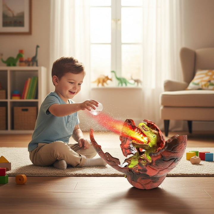 Voice-Controlled Dinosaur Egg Toy for Kids