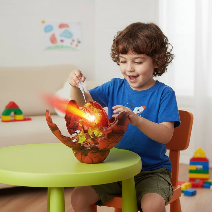 Voice-Controlled Dinosaur Egg Toy for Kids