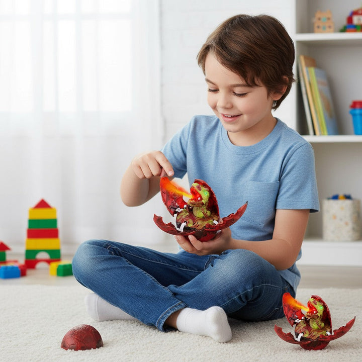 Voice-Controlled Dinosaur Egg Toy for Kids