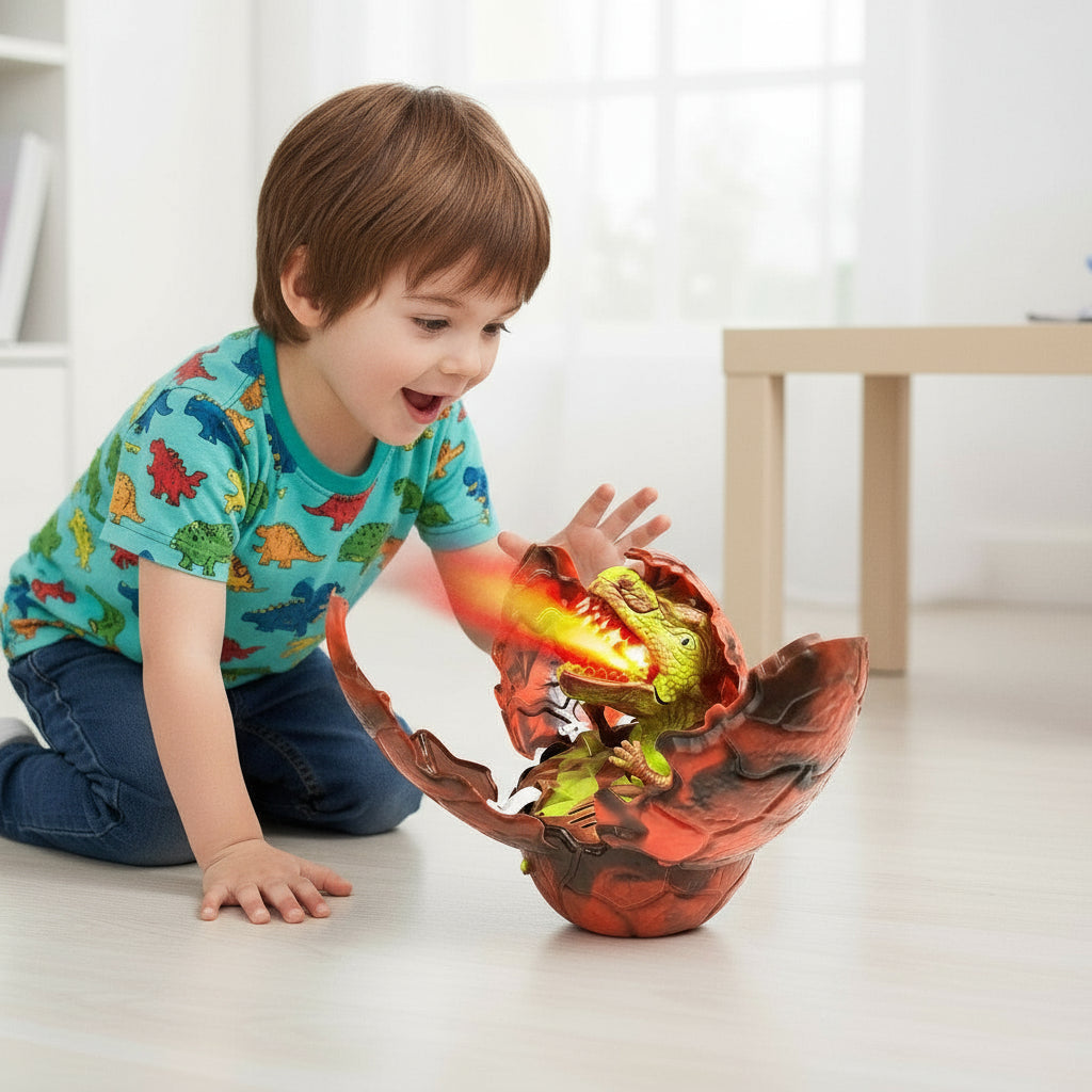 Voice-Controlled Dinosaur Egg Toy for Kids
