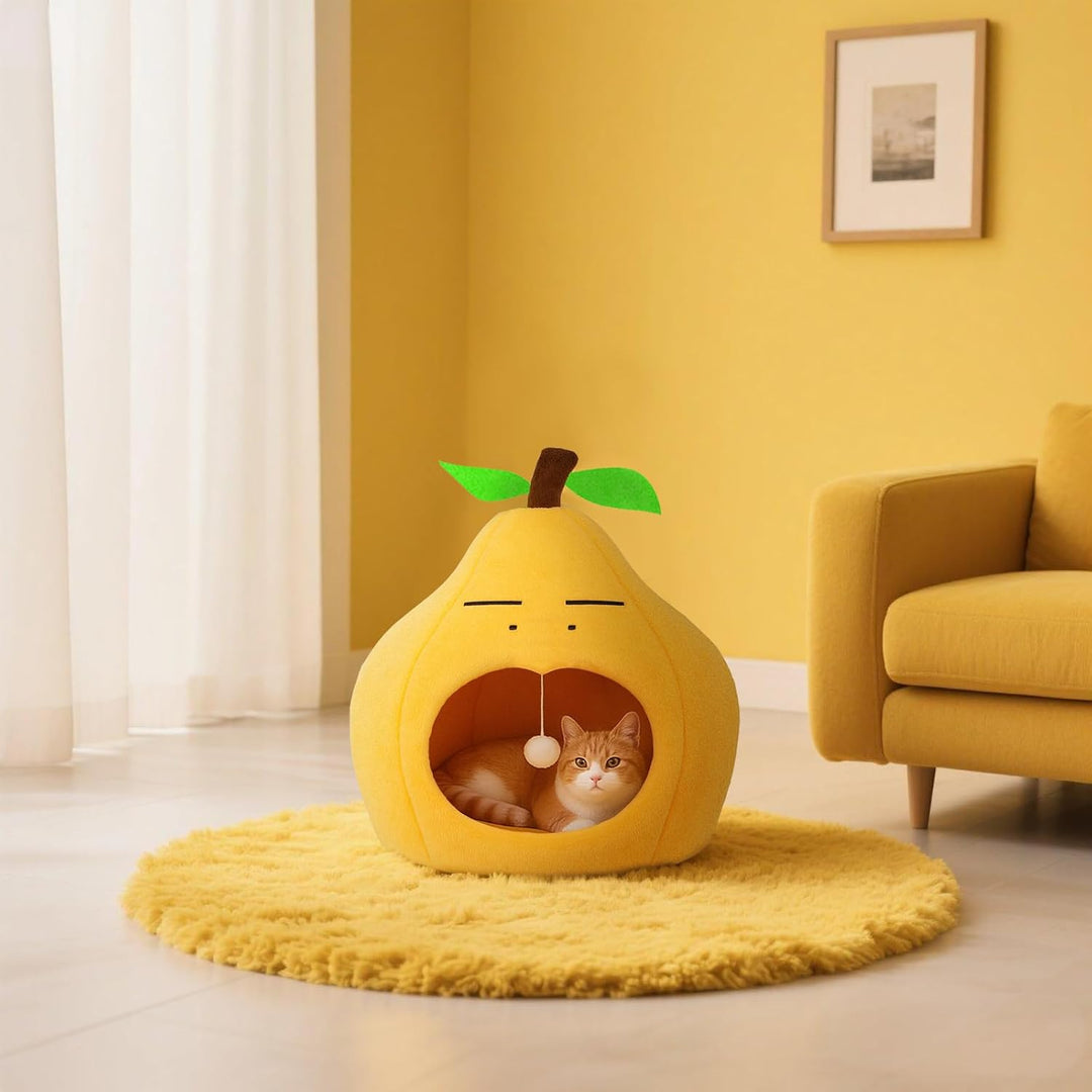 Washable Soft Cat and Dog Bed Circular Pet Cave