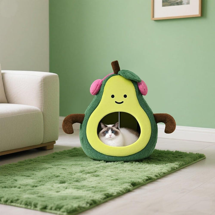 Washable Soft Cat and Dog Bed Circular Pet Cave