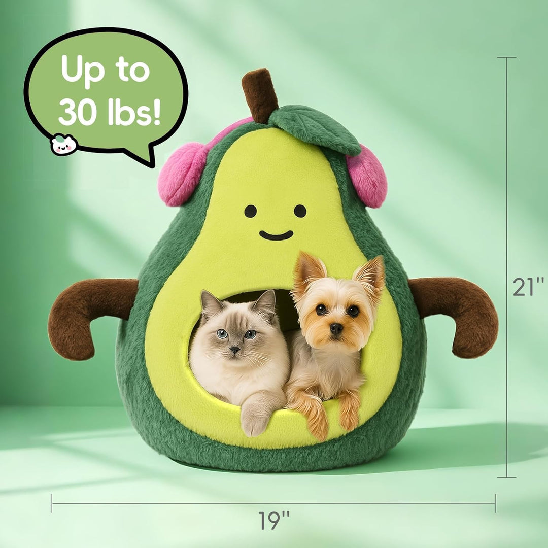 Washable Soft Cat and Dog Bed Circular Pet Cave