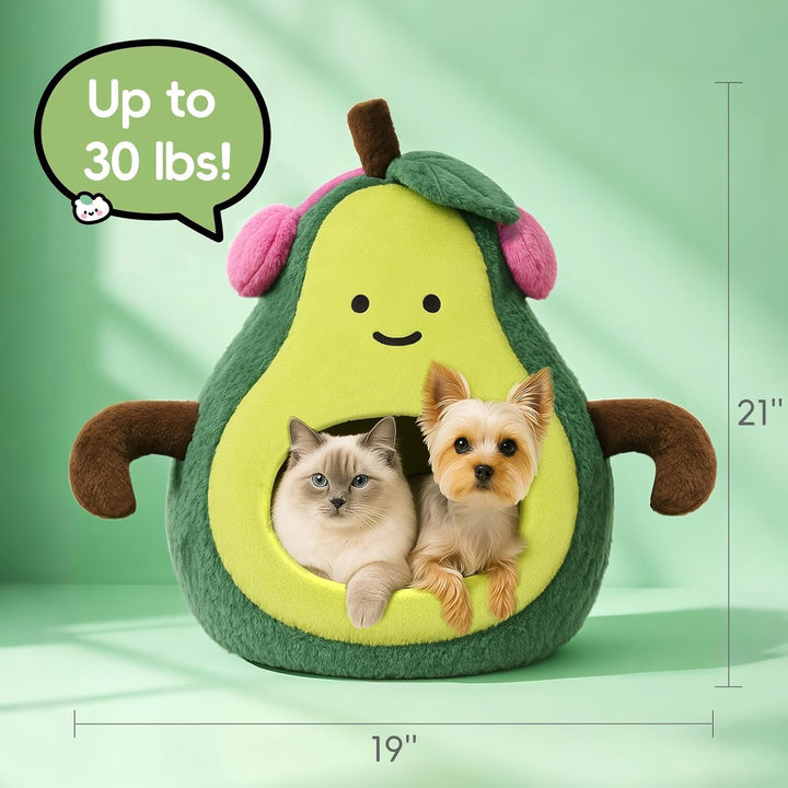 Washable Soft Cat and Dog Bed Circular Pet Cave