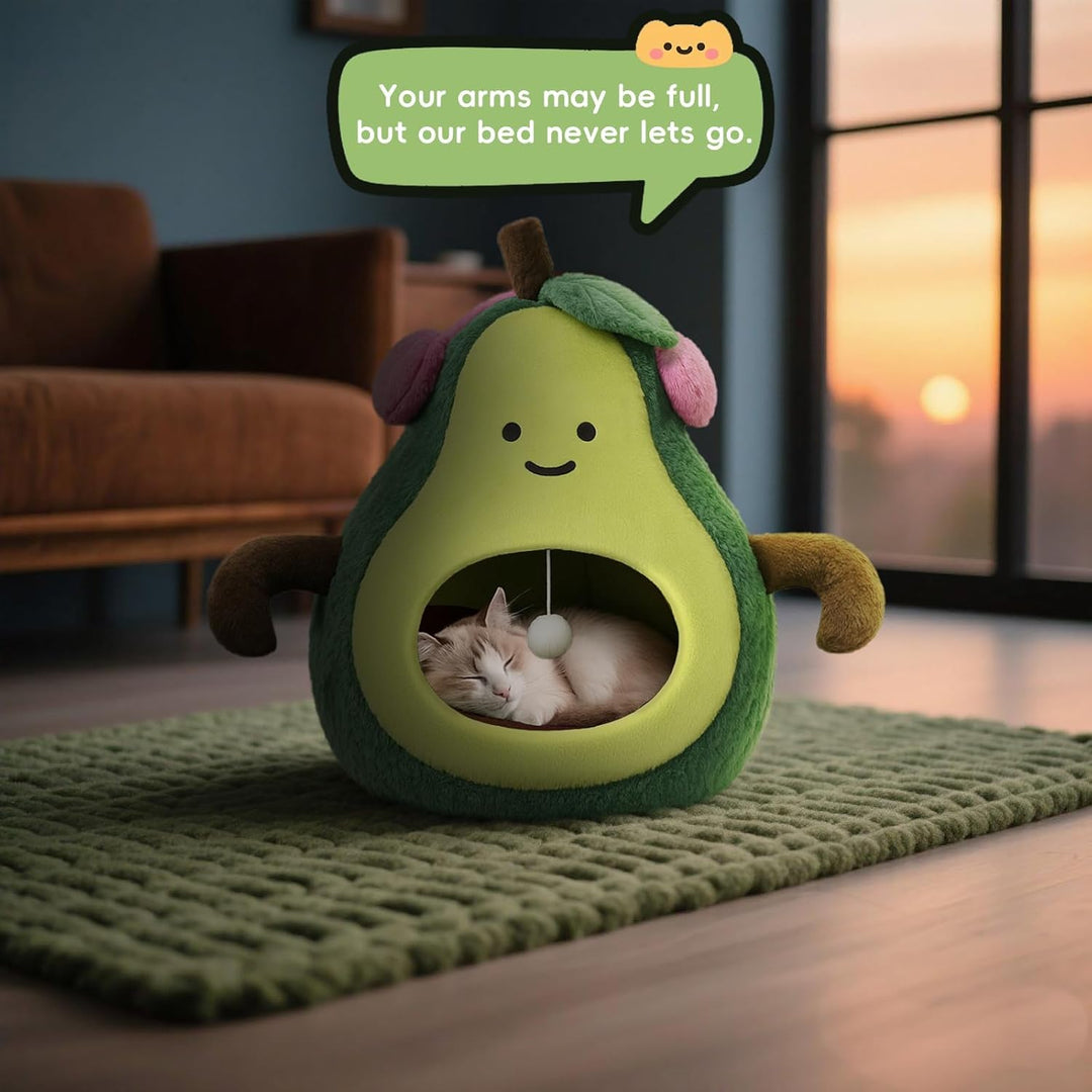 Washable Soft Cat and Dog Bed Circular Pet Cave