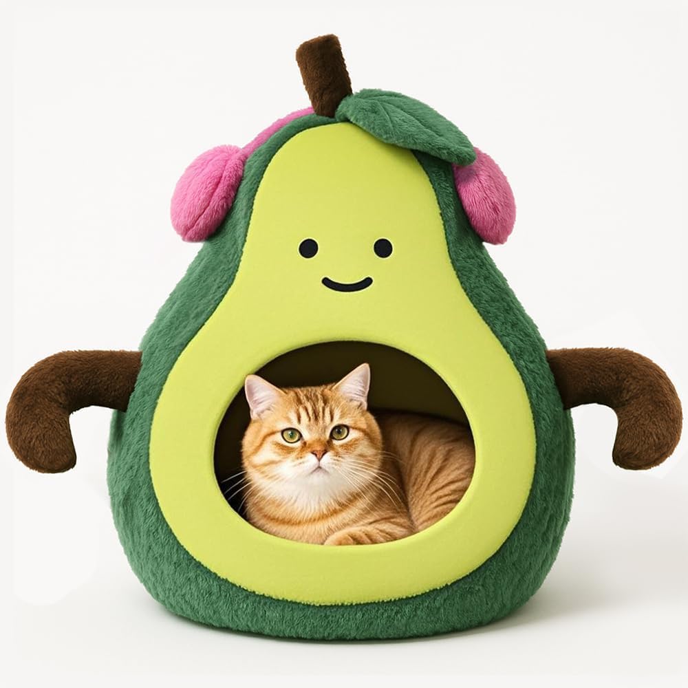 Washable Soft Cat and Dog Bed Circular Pet Cave