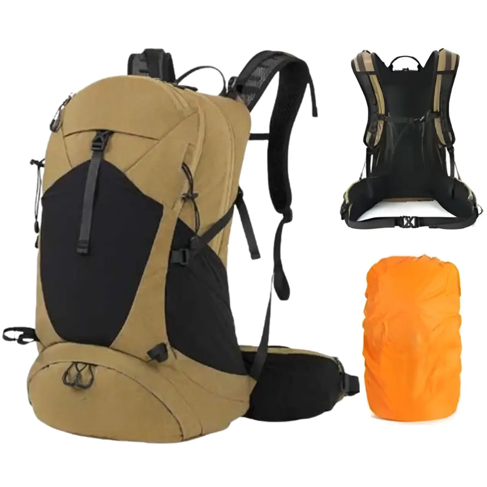 Waterproof 35L Backpack for Hiking and Camping