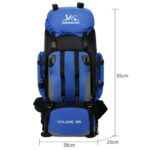 Waterproof 90L Hiking Backpack for Camping and Outdoor Gear