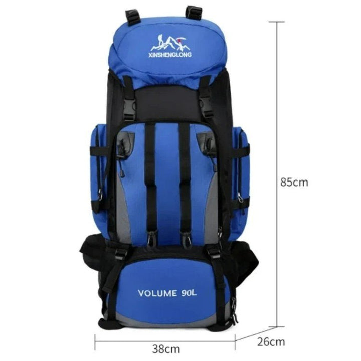 Waterproof 90L Hiking Backpack for Camping and Outdoor Gear