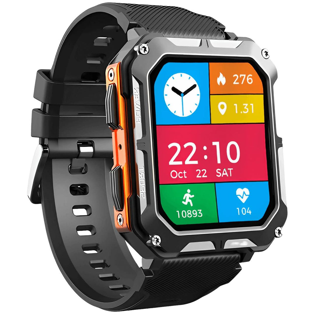 Waterproof Fitness Tracker Smartwatch for Outdoor Activities