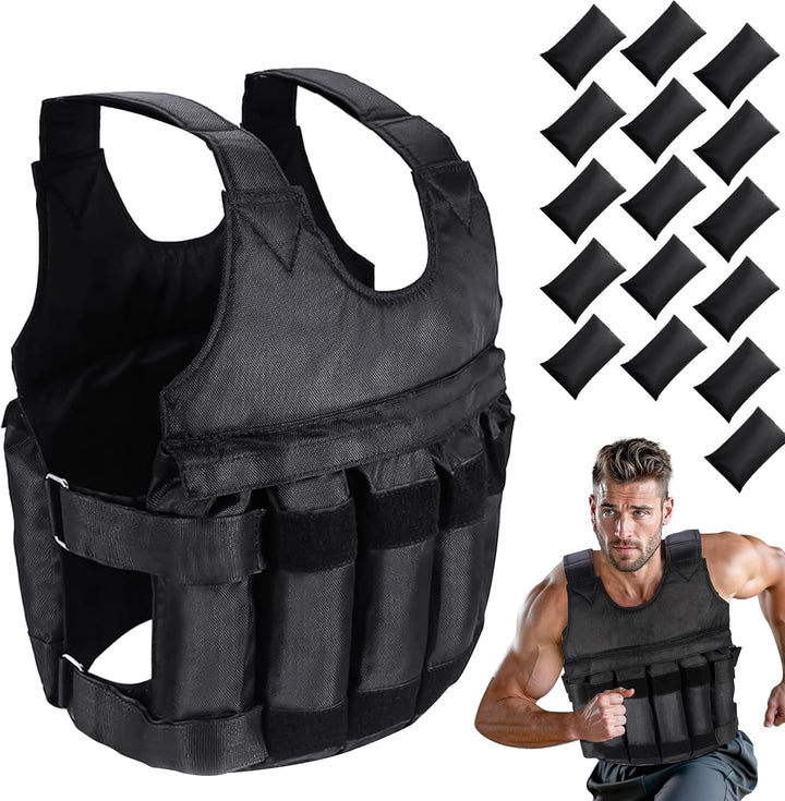 Weighted Training Vest 5Kg 10Kg 20Kg for Fitness Workouts