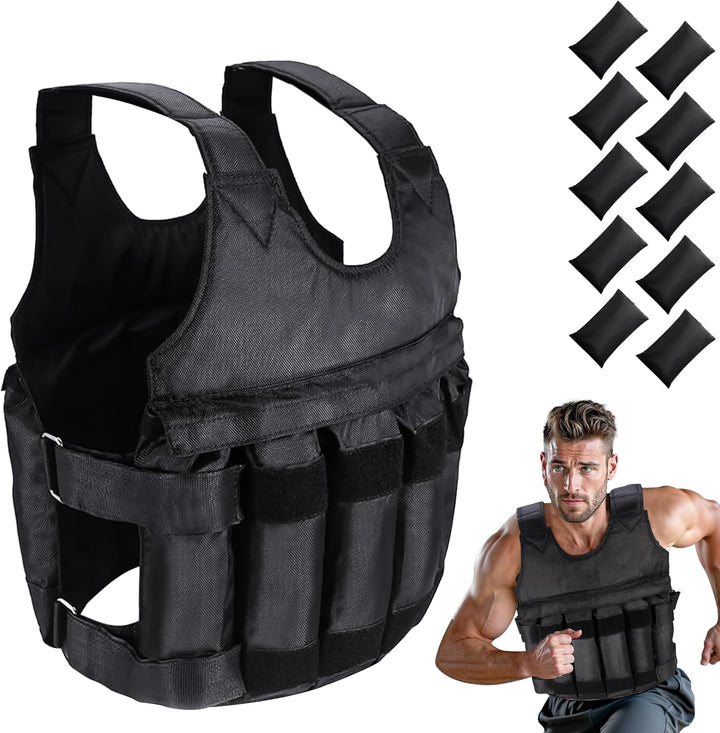 Weighted Training Vest 5Kg 10Kg 20Kg for Fitness Workouts