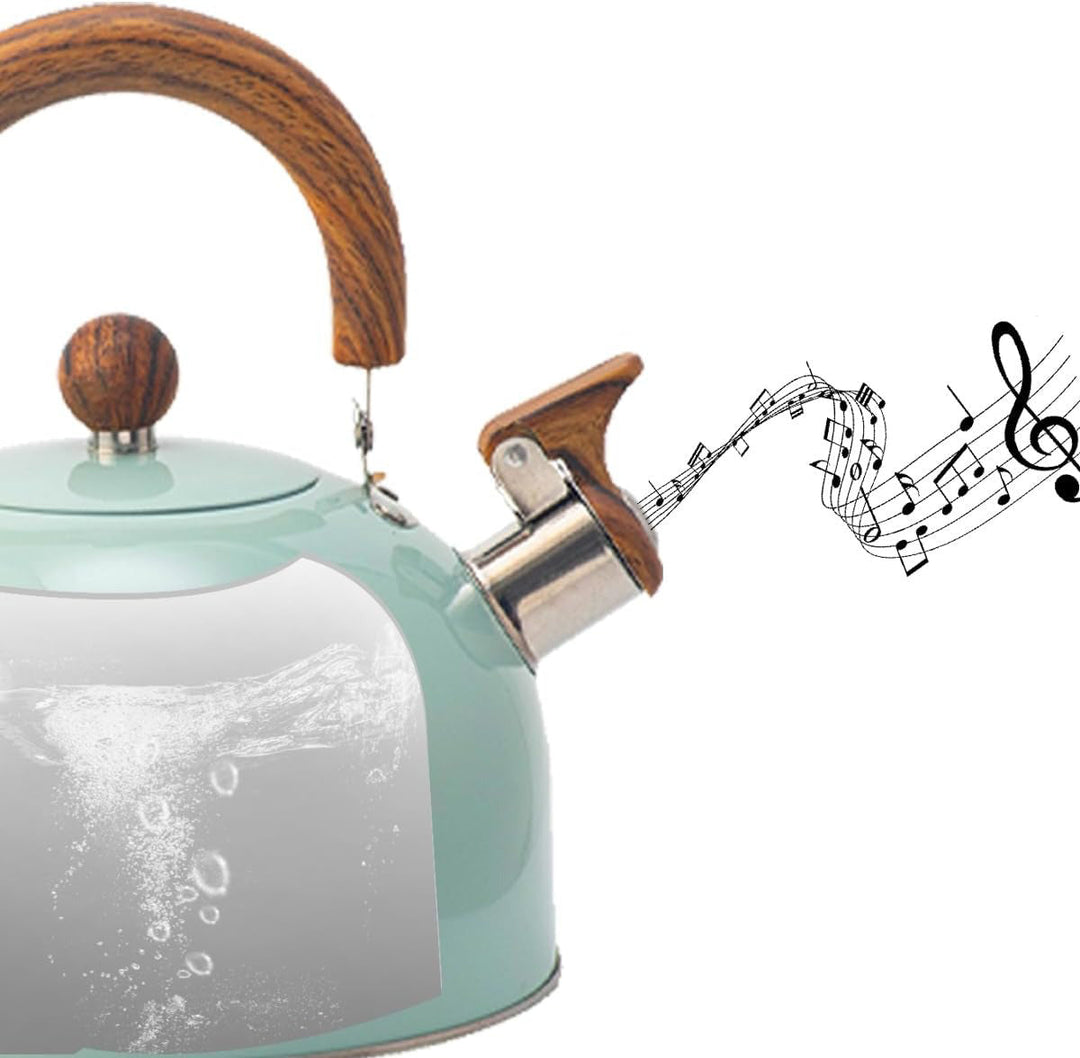 Whistling Tea Kettle for Stovetop Cooking