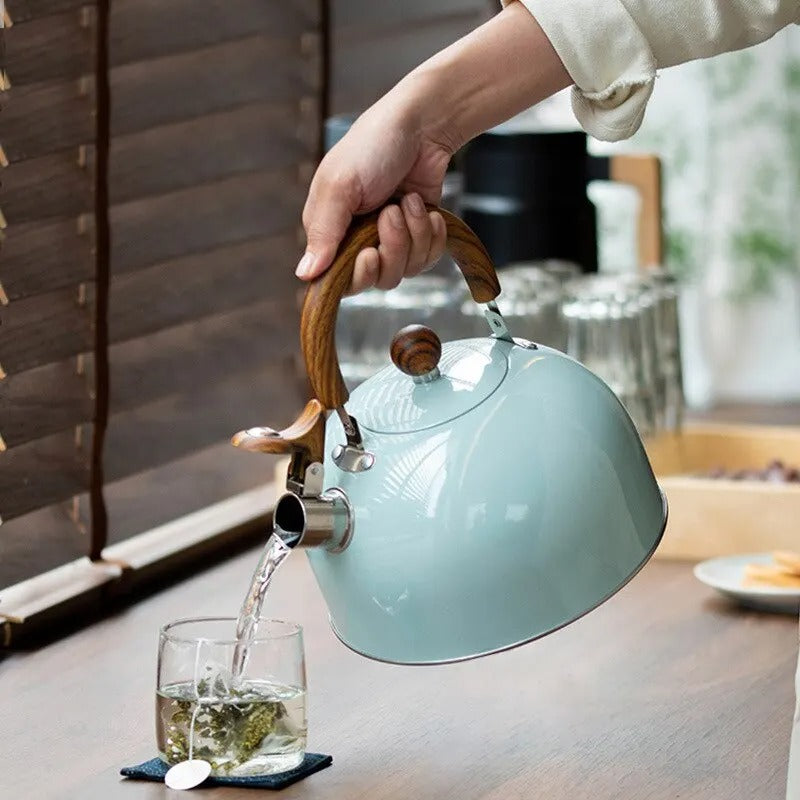 Whistling Tea Kettle for Stovetop Cooking