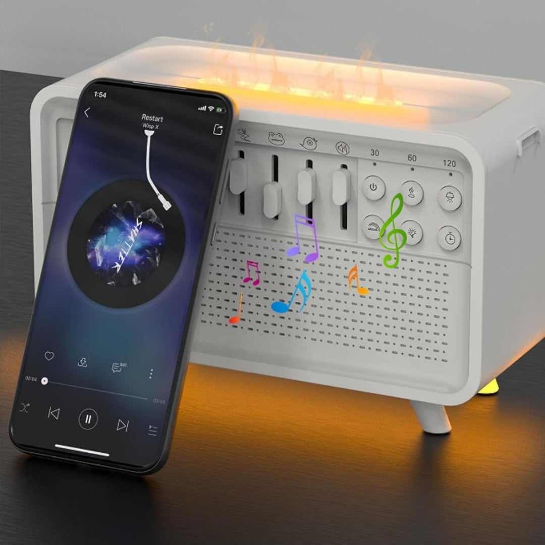 White Noise Machine Humidifier Sound Machine Bluetooth Diffuser