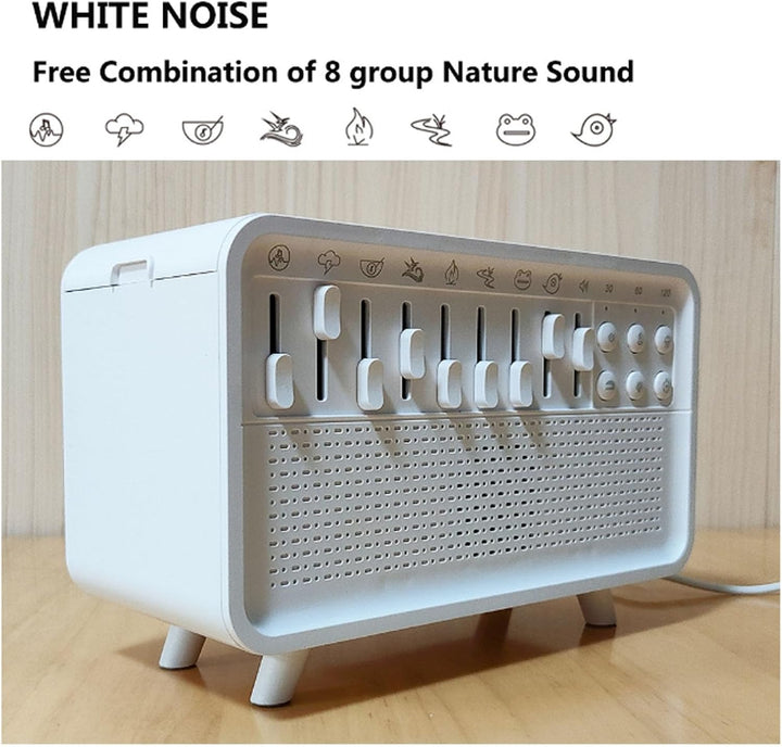 White Noise Machine Humidifier Sound Machine Bluetooth Diffuser