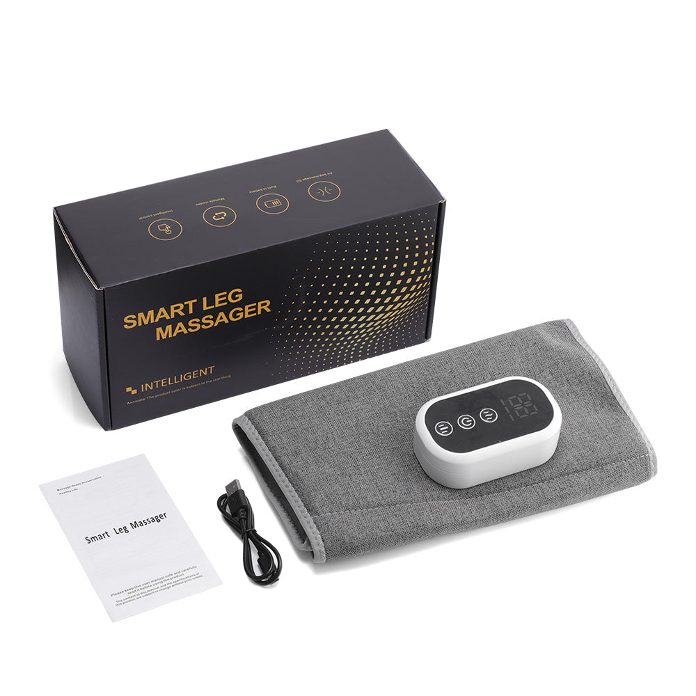 Wireless Air Pressure Calf Massager Device 360 Degree Rotation