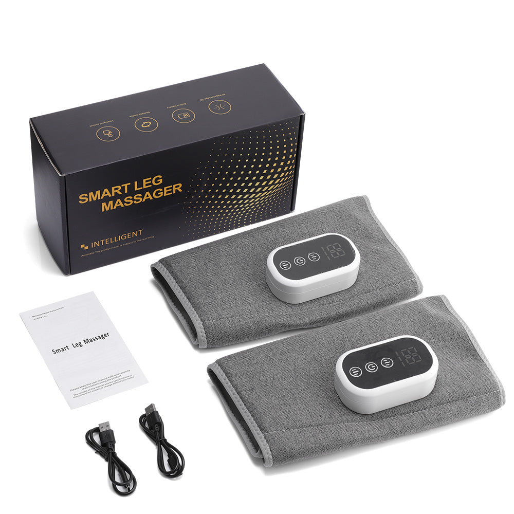 Wireless Air Pressure Calf Massager Device 360 Degree Rotation