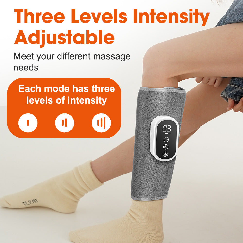 Wireless Air Pressure Calf Massager Device 360 Degree Rotation