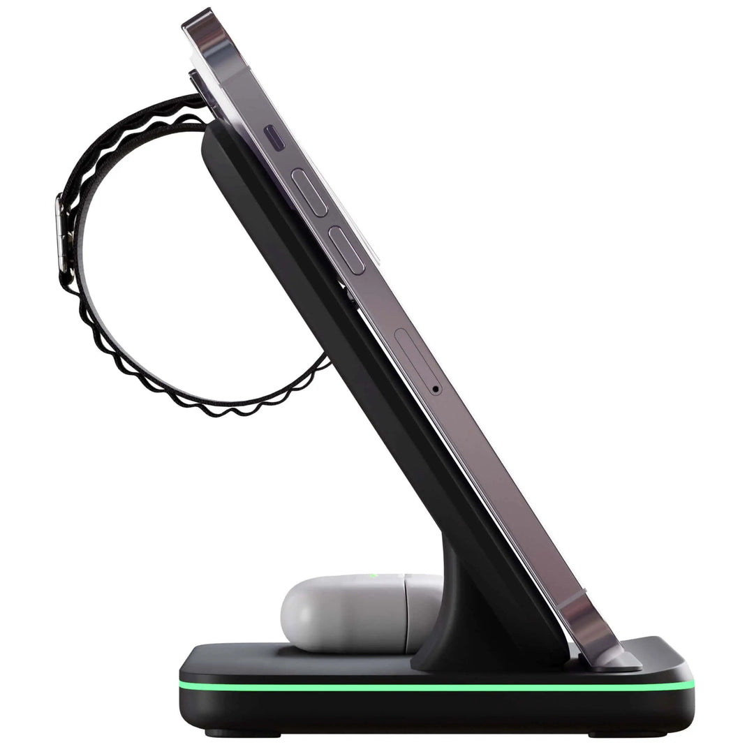 Wireless Charging Dock for iPhone and Apple Watch Accessories