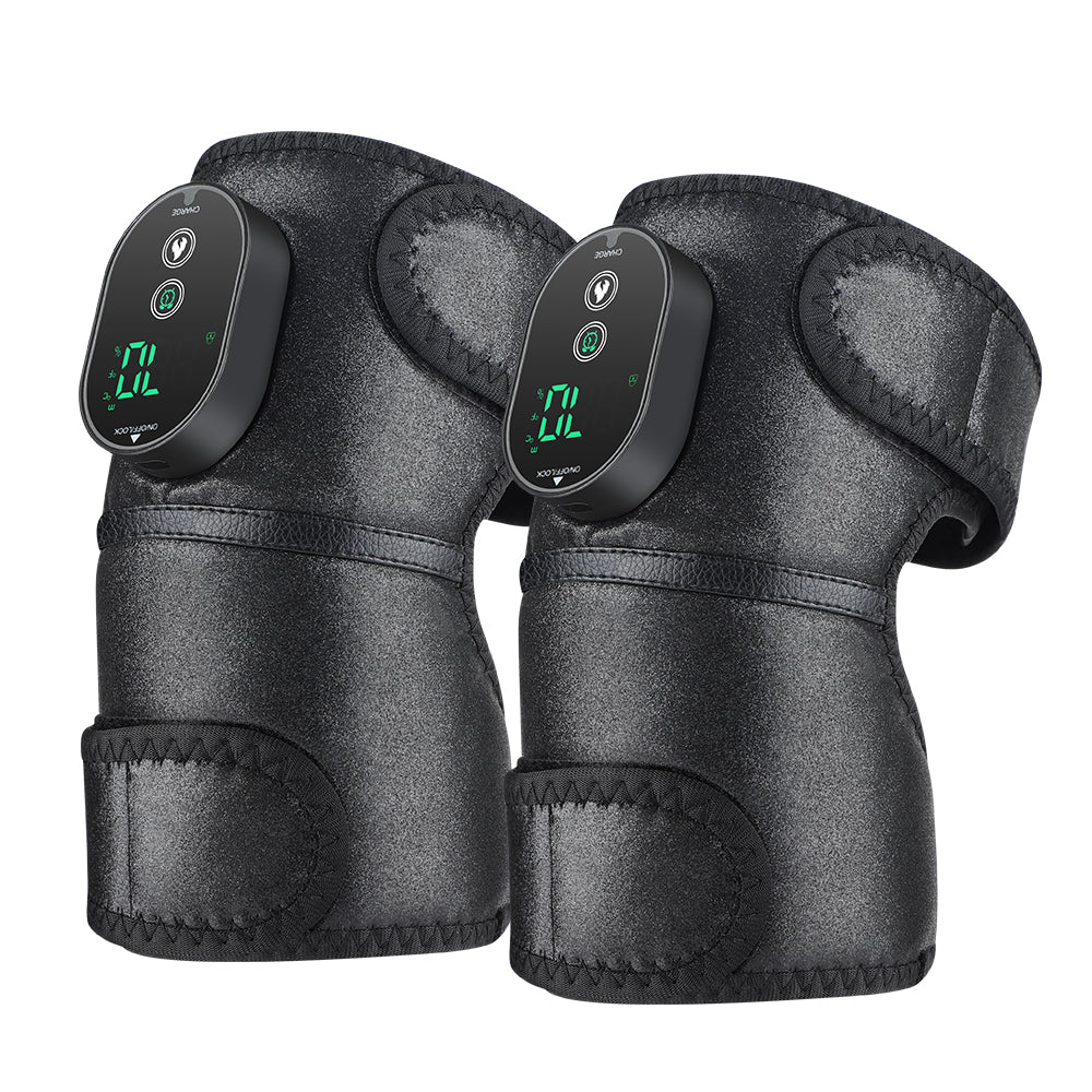 Wireless Knee Heat Therapy Wrap - Rechargeable and Portable Pain Relief