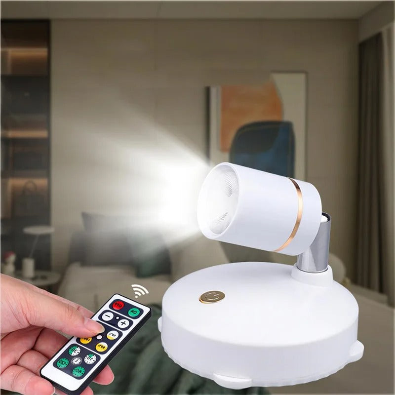 Wireless LED Spotlight for Home Lighting and Accent Illumination