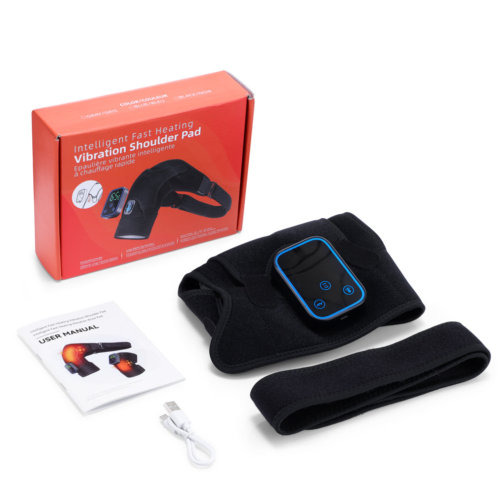 Wireless Shoulder Massager with App Control and Detachable Design