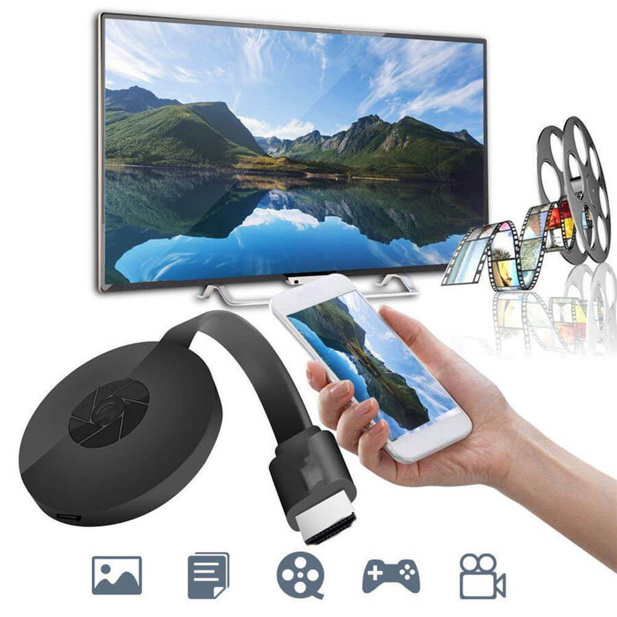 Wireless Video Streamer for TV Streaming and Screen Mirroring