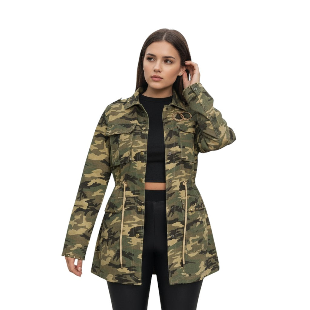 Women's Camouflage Work-From-Home Jacket