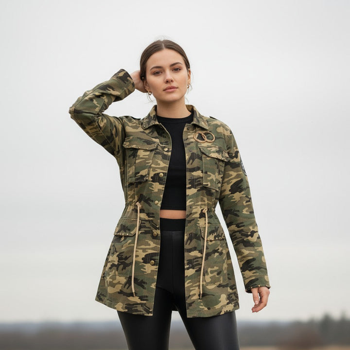 Women's Camouflage Work-From-Home Jacket