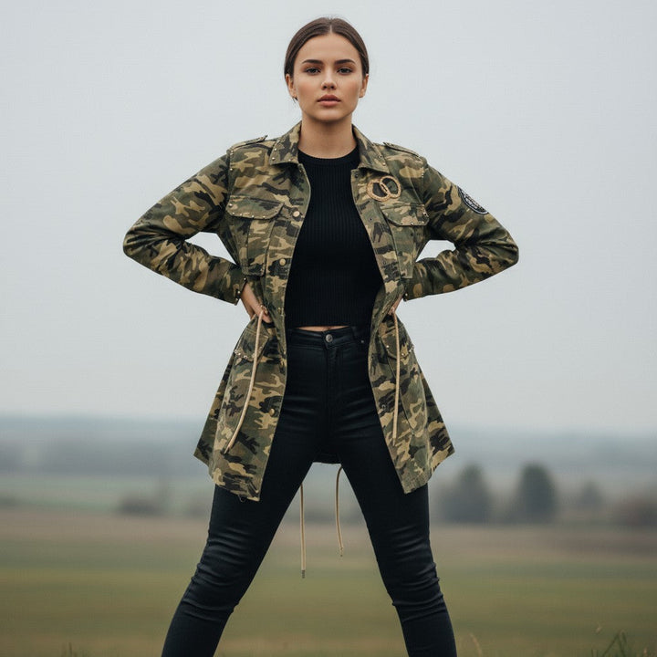 Women's Camouflage Work-From-Home Jacket