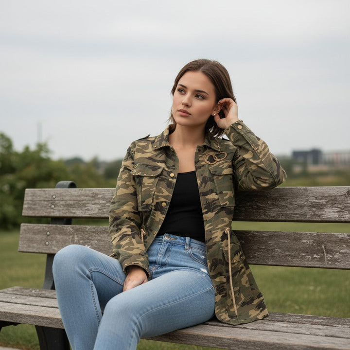 Women's Camouflage Work-From-Home Jacket