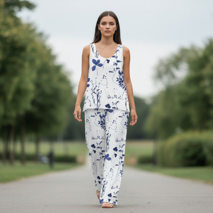 Women's Chic Office Casual Two-Piece Set