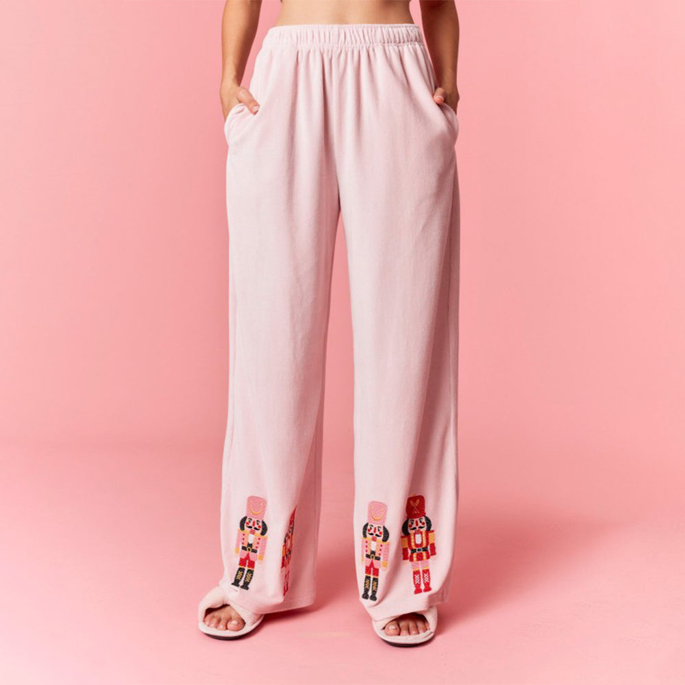 Women's Christmas Pajama Set with Sweatshirt and Trousers