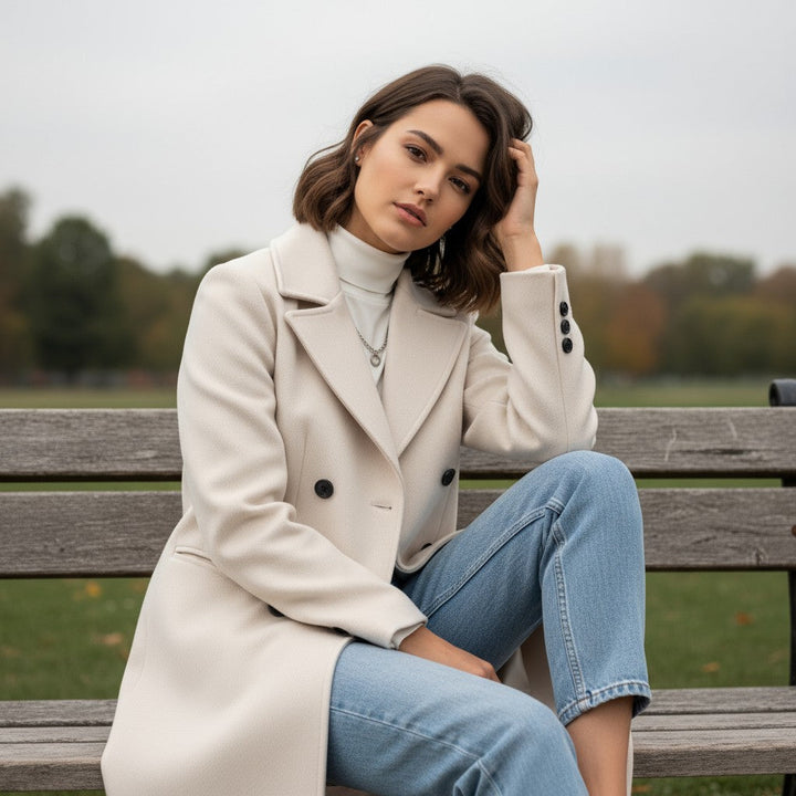 Women’s Solid Color Thick Coat