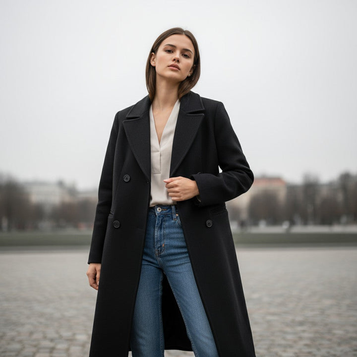 Women’s Solid Color Thick Coat