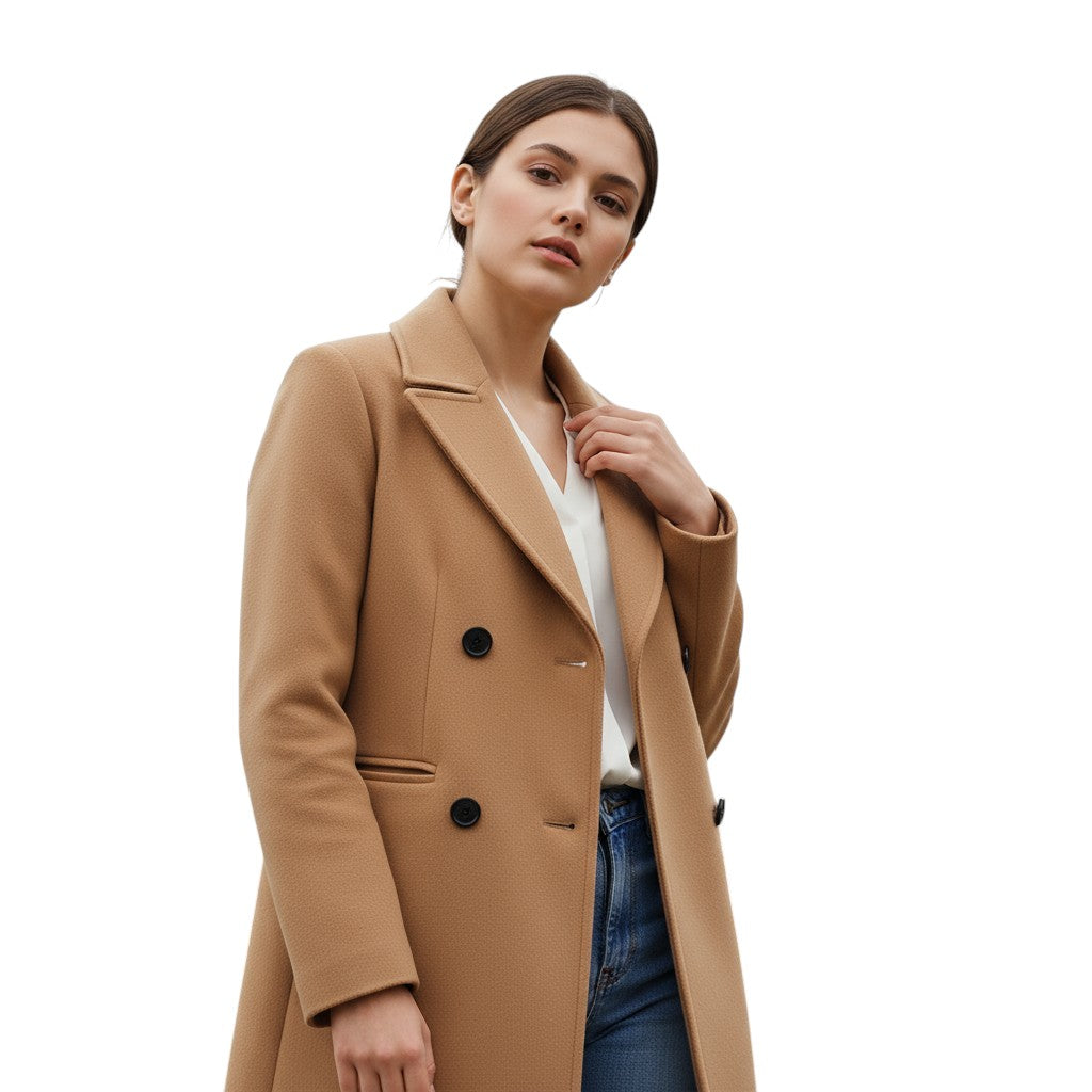 Women’s Solid Color Thick Coat