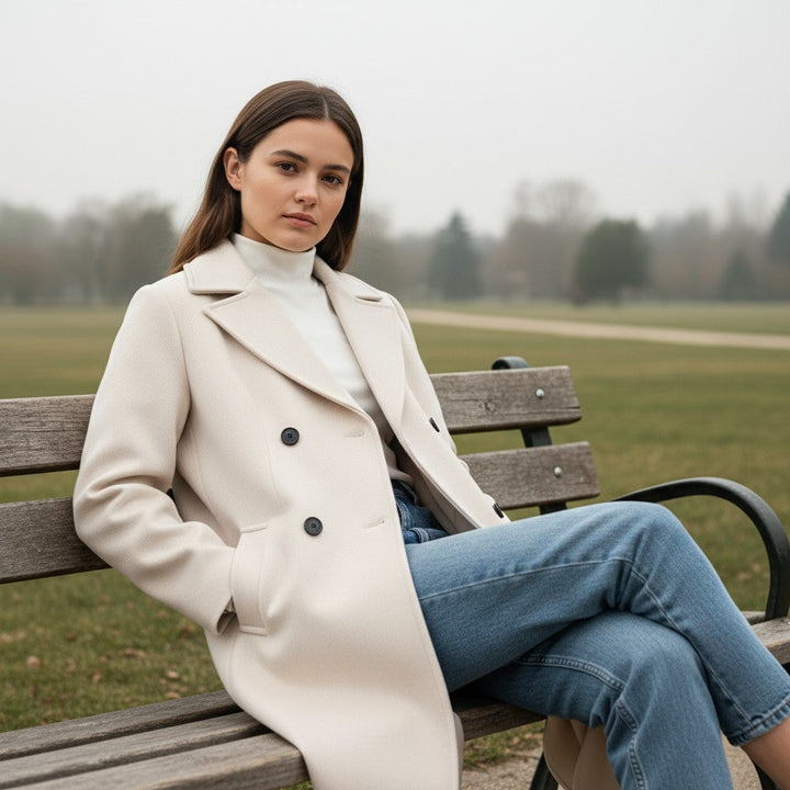 Women’s Solid Color Thick Coat