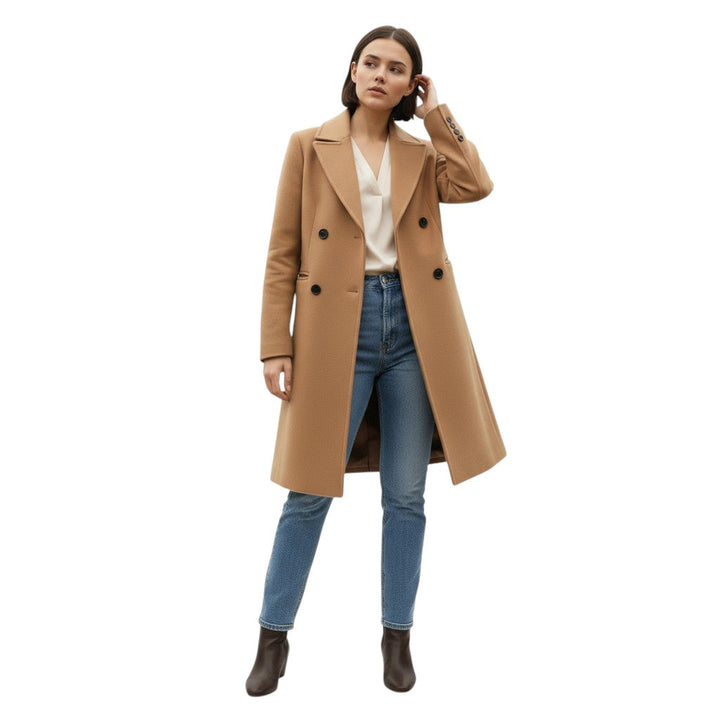 Women’s Solid Color Thick Coat