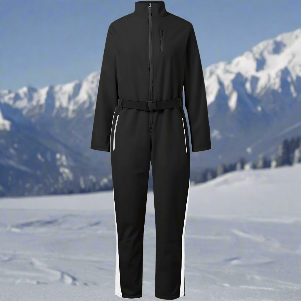 Women's Waterproof Ski Jumpsuit for Winter Sports