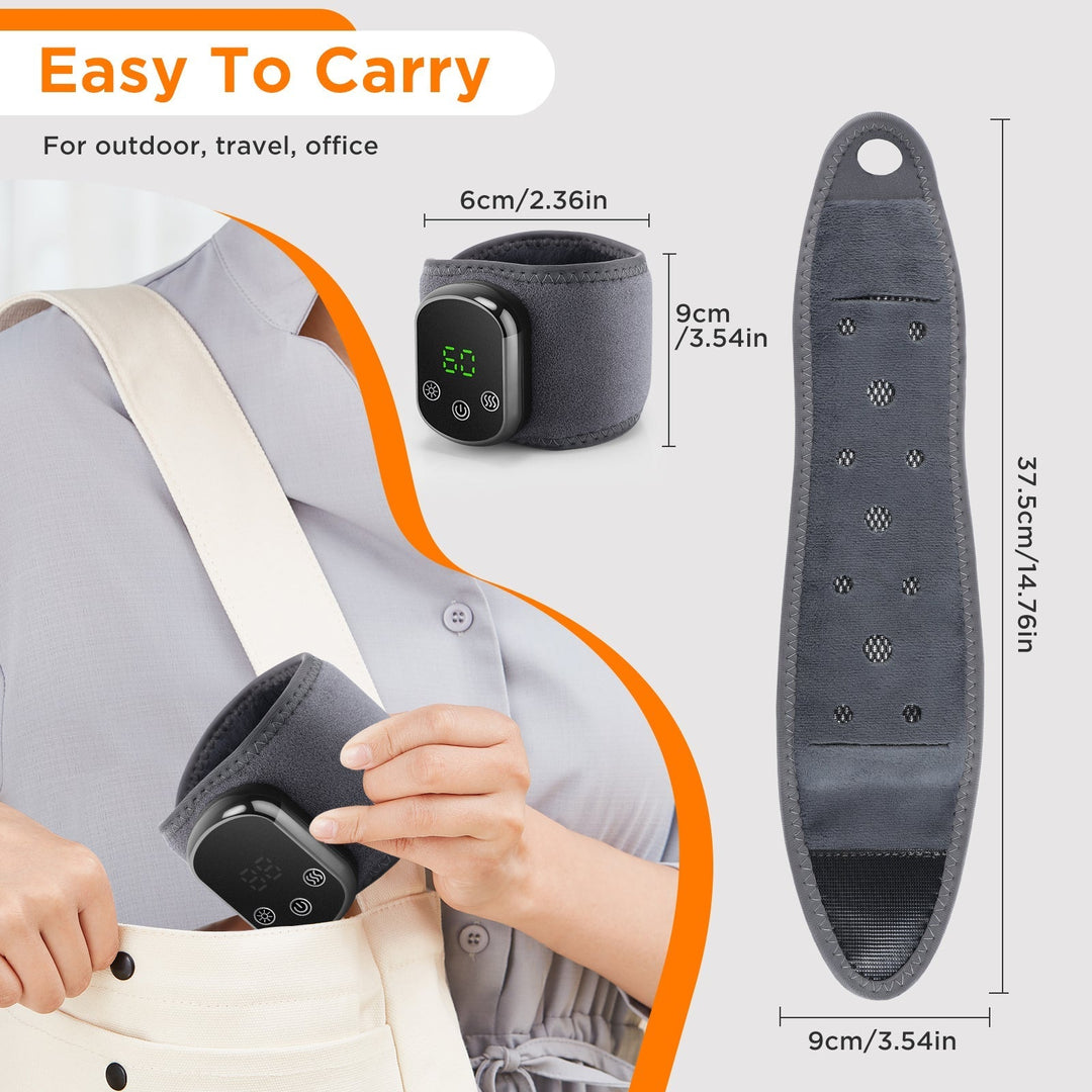 Wrist Massage Brace with Hot Compress Therapy Function