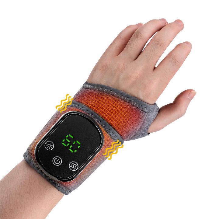 Wrist Massage Brace with Hot Compress Therapy Function